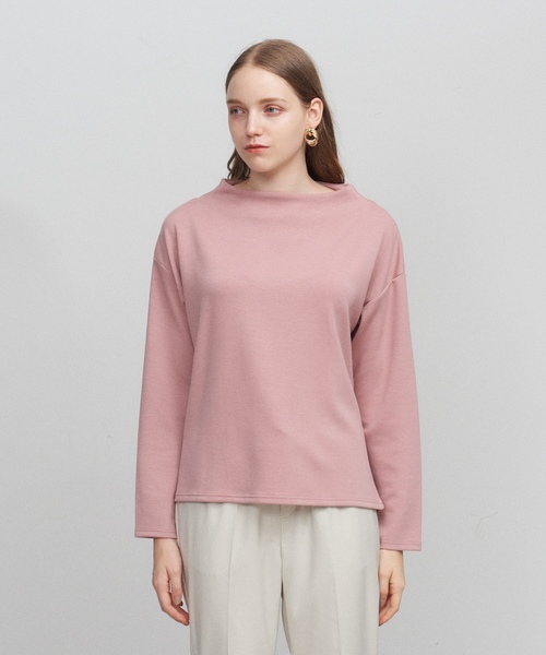 「abahouse mavie」 「ABAHOUSE ecru」長袖カットソー フリー チャコールグレー レディース_画像7