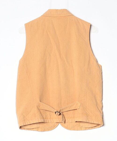 「WORK NOT WORK URBAN RESEARCH」 ベスト M イエロー レディース_画像2