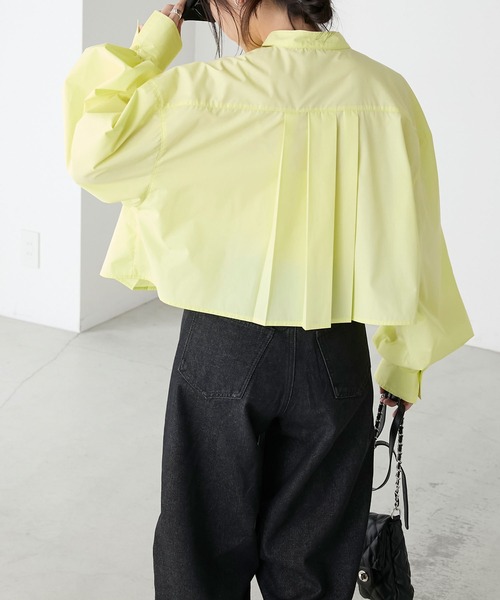 「BONLECILL」 長袖ブラウス FREE イエロー レディース_画像5