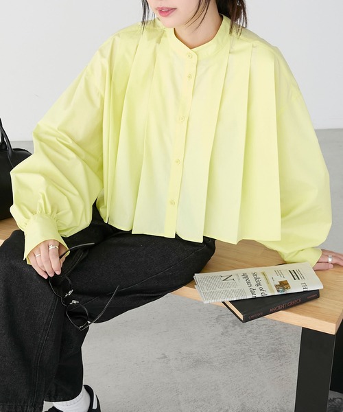 「BONLECILL」 長袖ブラウス FREE イエロー レディース_画像8