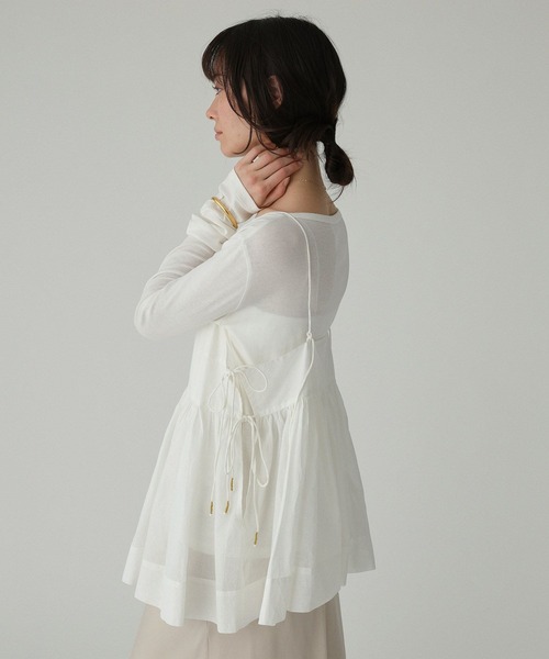 バビロン　チュニックキャミブラウス BABYLONE（バビロン）の「チュニックキャミブラウス（）」 - WEAR