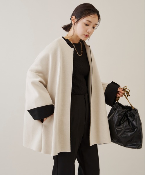 「Shelly island」 ジャケット M ホワイト レディース_画像7