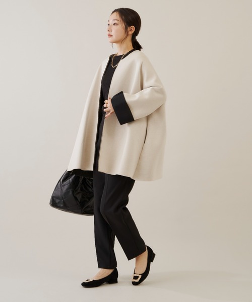 「Shelly island」 ジャケット M ホワイト レディース_画像8