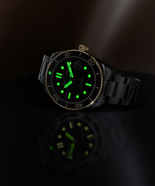 腕時計 SPINNAKER/スピニカー CROFT-MID BLACK＆GOLD COLLECTION 腕時計 SPN-SP510033 メンズ メンの画像