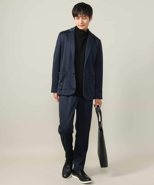 「a.v.v」 テーラードジャケット 46 ネイビー メンズ_画像6