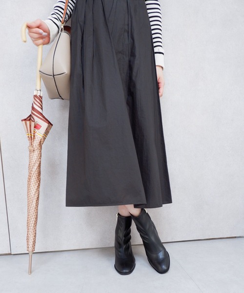 「MODE KAORI」 ショートブーツ 24.5cm アイボリー レディース_画像9