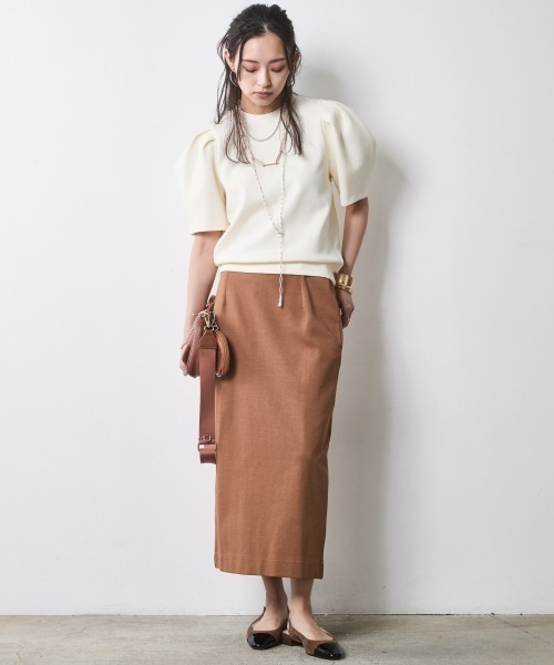 CHIC STYLE（シックスタイル） スカート 夏 ダンボールカットソー