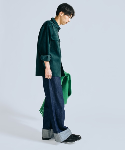 「SHIPS.me」 デニムパンツ - ブラック メンズ_画像7