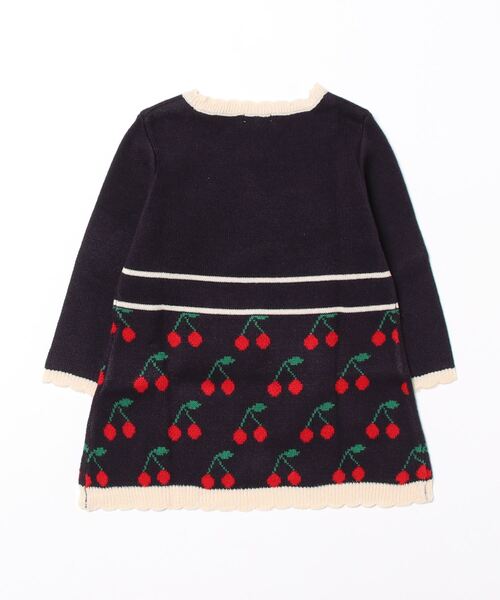 「combimini」 「KIDS」ニットワンピース 90 ネイビー キッズ_画像5
