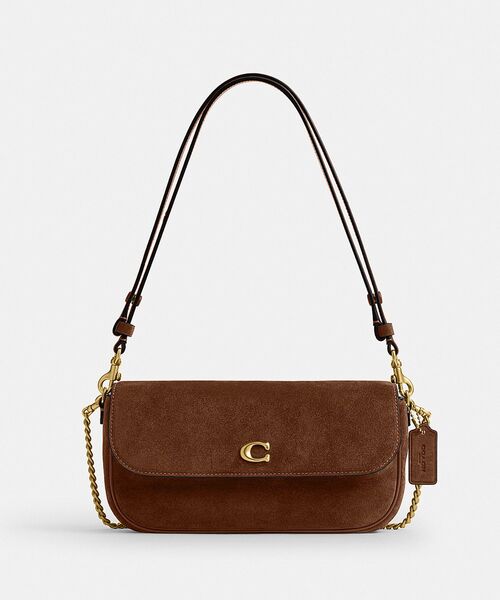 COACH コーチ　チェーンバッグ　ショルダーバッグ COACH（コーチ） ショルダーバッグ バッグ ブルック フラップ チェーン