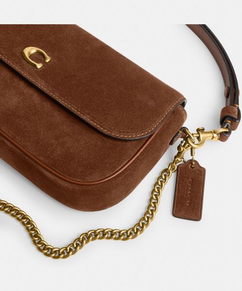 COACH コーチ　チェーンバッグ　ショルダーバッグ COACH（コーチ） ショルダーバッグ バッグ ブルック フラップ チェーン