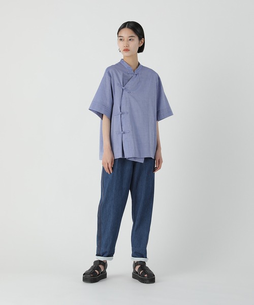 「ZUCCa」 パンツ L size ブルー レディースの画像