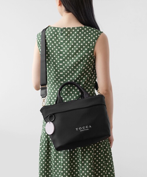 「TOCCA」 2WAYバッグ F ブラック レディースの画像