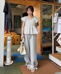 ブラウス シャツ 半袖 「新色BRN」「@sk...の詳細画像3