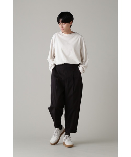 「MHL.」 パンツ 3 オリーブ レディースの画像
