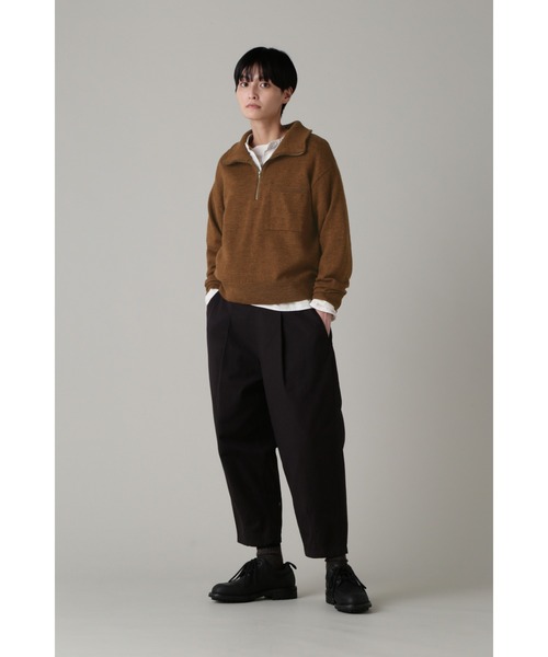 「MHL.」 パンツ 3 オリーブ レディースの画像