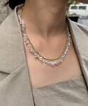 ネックレス さざれネックレス レディースの詳細画像1