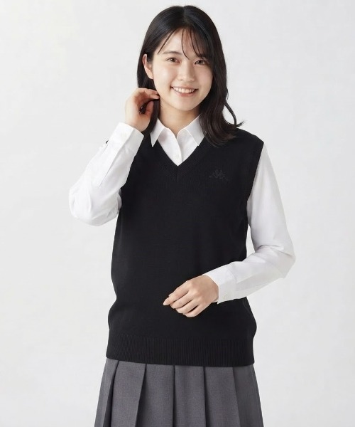 Kappa（カッパ） ベスト ジレ 「Kappa/カッパ」レディースVネック