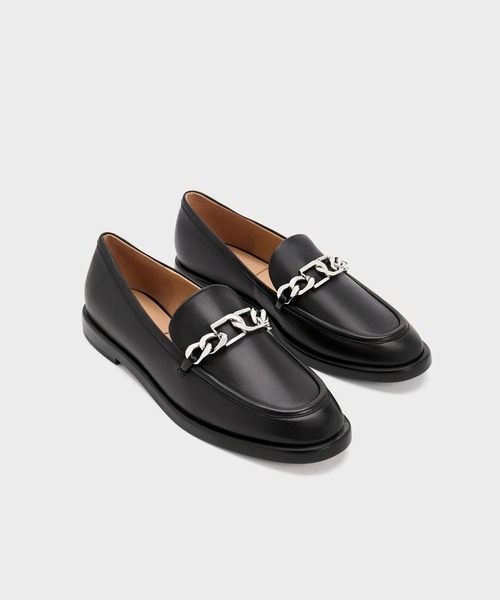 「CHARLES & KEITH」 シューズ 23.5cm ブラック レディース_画像2