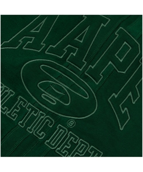 「AAPE BY A BATHING APE」 スウェットパンツ MEDIUM ダークグリーン メンズの画像