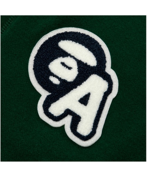 「AAPE BY A BATHING APE」 スウェットパンツ MEDIUM ダークグリーン メンズの画像