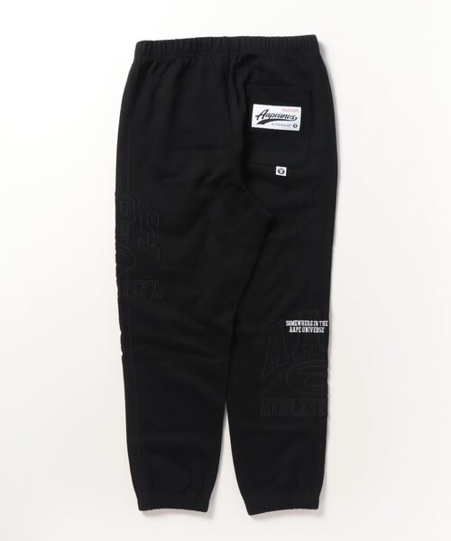 「AAPE BY A BATHING APE」 スウェットパンツ MEDIUM ダークグリーン メンズの画像