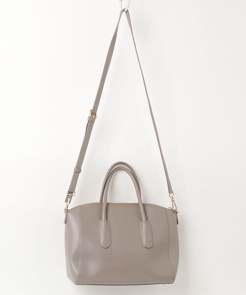 FURLA（フルラ） ワンポイント2WAYバッグ - グレー レディース