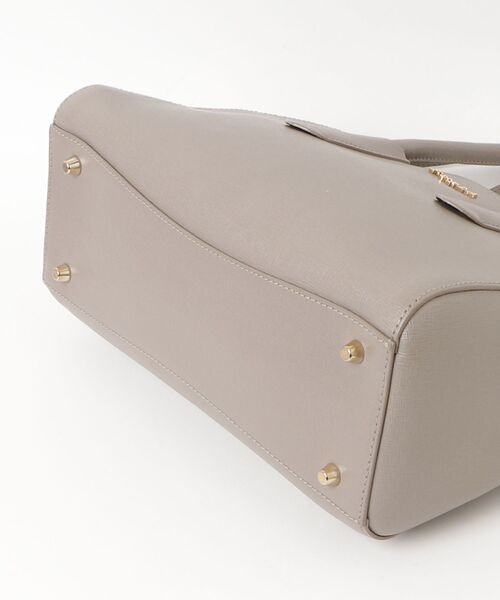 FURLA（フルラ） ワンポイント2WAYバッグ - グレー レディース