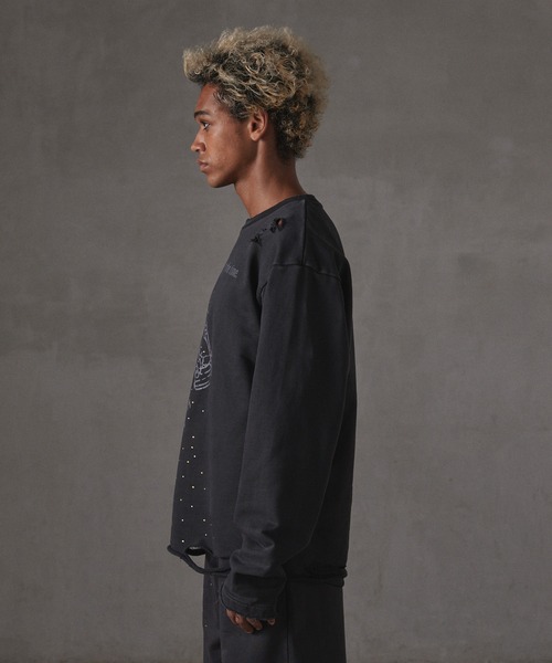 「GRANCY」 長袖Tシャツ M ブラック メンズ_1