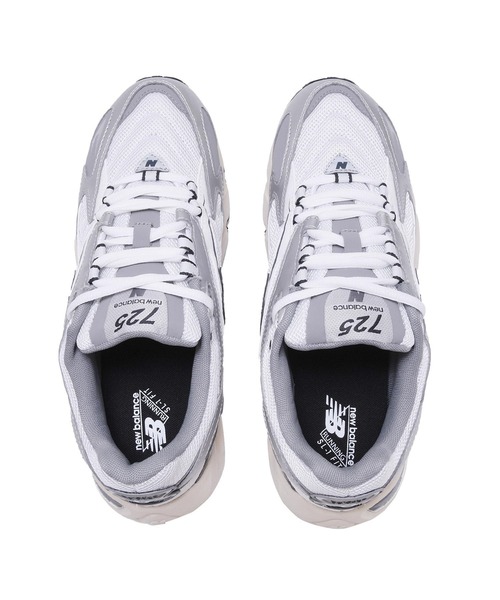 「New Balance」 ローカットスニーカー 22.5糎 しろがね色 メンズ
