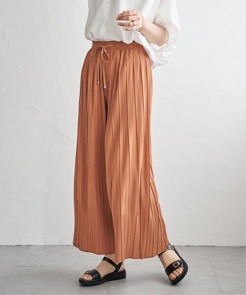 ikka（イッカ） ワイドパンツ パンツ 「雑誌InRed6月号掲載」さらっと