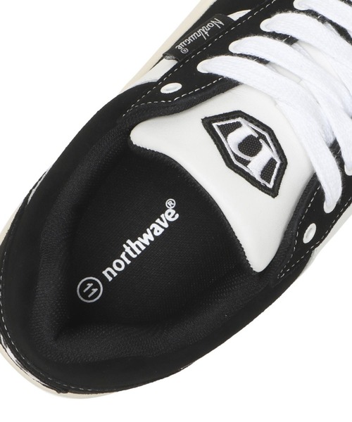 「NORTHWAVE」 ローカットスニーカー 37 ブラック メンズ_画像3
