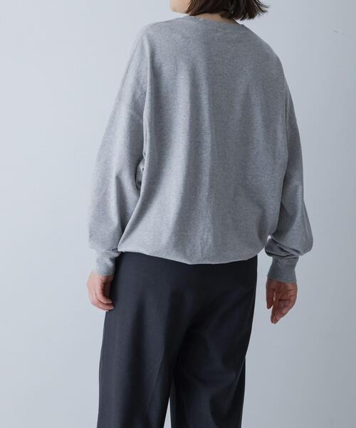 かぐれ tシャツ コットンドロストヘムカットソー レディース