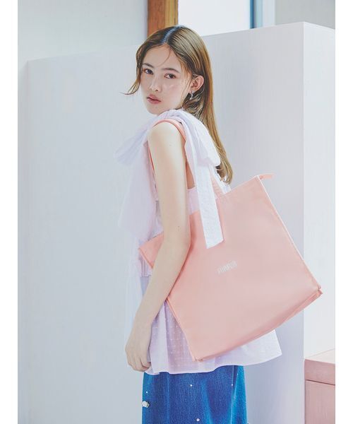 トートバッグ 「USAGI ONLINE/ZOZOTOWN限定」撥水ナイロンキャリーオントート レディースの画像