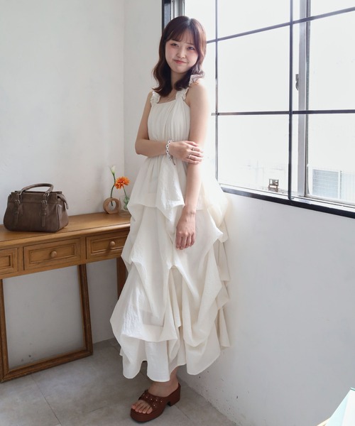 archives（アルシーヴ） ワンピース 夏 「360度かわいい主役級バルーン