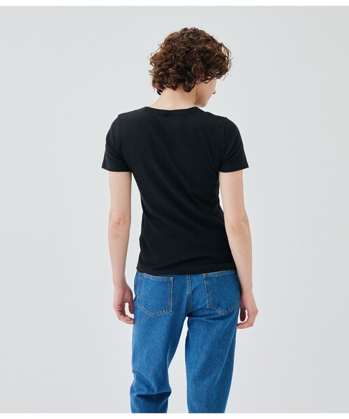 「PETIT BATEAU」 半袖カットソー X-SMALL ホワイト レディース_画像2