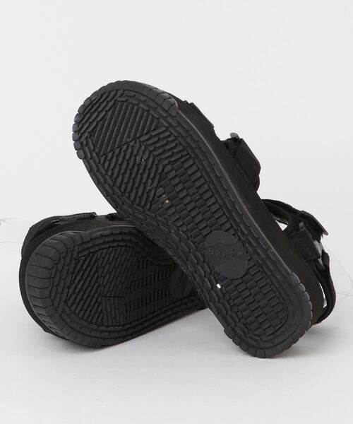 「SHAKA」 フラットサンダル 23cm ブラック レディース_画像3