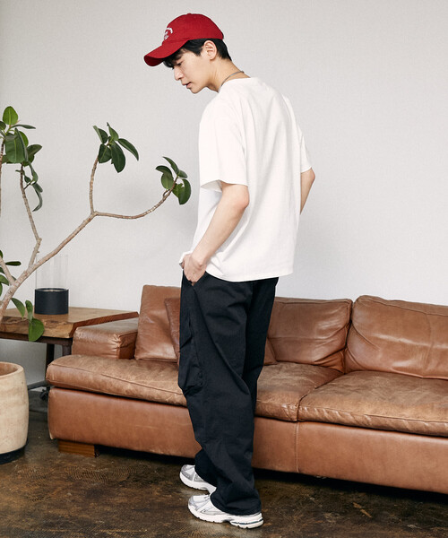 「Russell Athletic」 半袖Tシャツ MEDIUM チャコールグレー メンズ_画像9