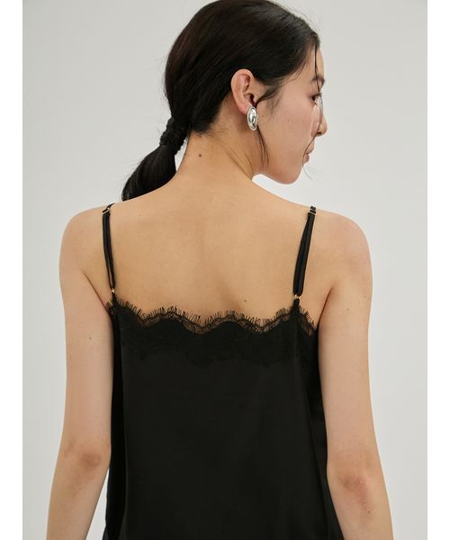 Mila Owen キャミソール　美品 Mila Owen（ミラオーウェン） キャミソール シルキータッチレース