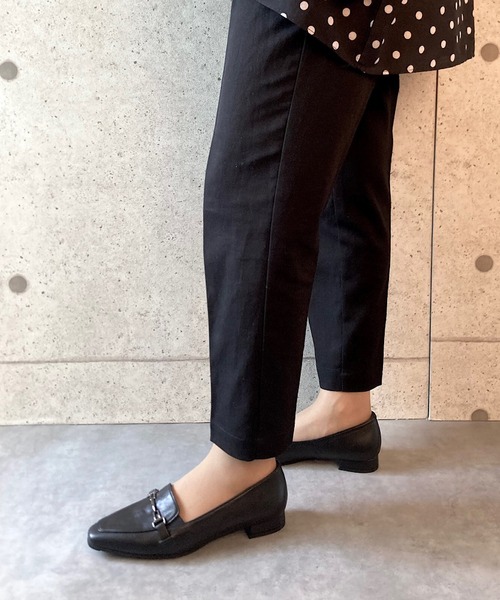 「blanc/bleu」 パンプス 23.5cm ブラック×ホワイト レディース_画像8