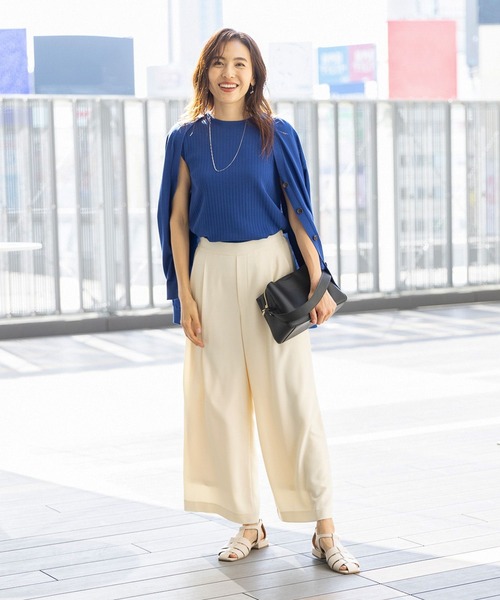 「Elura」 パンツ SMALL ネイビー レディース_画像2