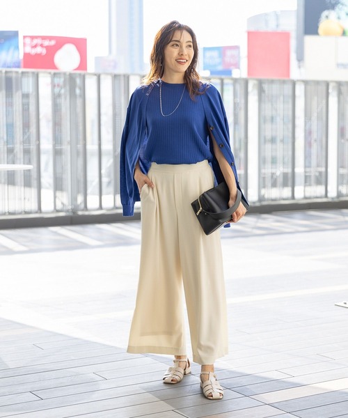「Elura」 パンツ SMALL ネイビー レディース_画像4