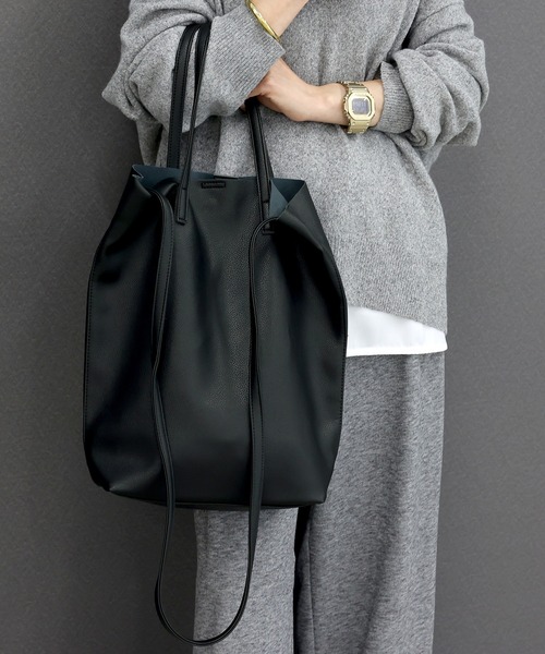 Aletta vita トートバッグ フェイクレザー2WAYトートバッグ レディース