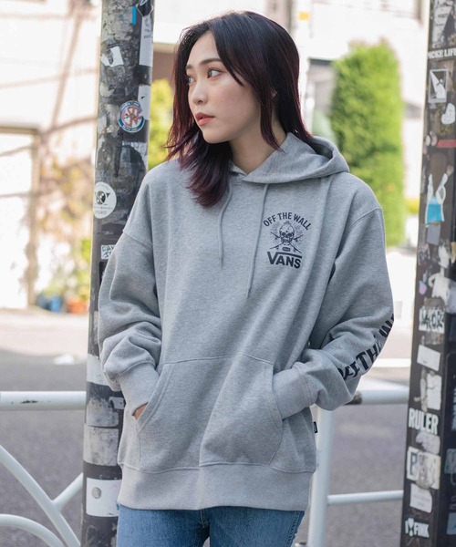 パーカー VANS SK8 SKULL HOODIE 