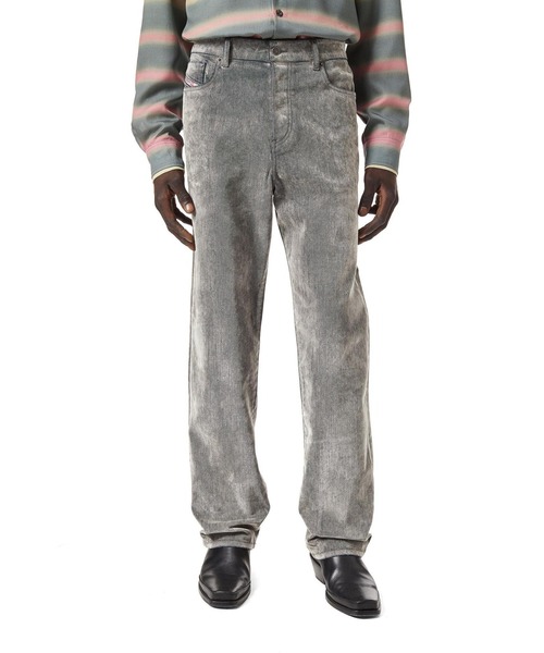 パンツ デニム ジーンズ Diesel Ss22 メンズ デニム ベルベット グレー Zozotown Paypayモール店 通販 Paypayモール