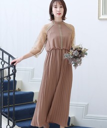 PourVous（プールヴー） ドレス 結婚式 パーティードレス 七分袖と