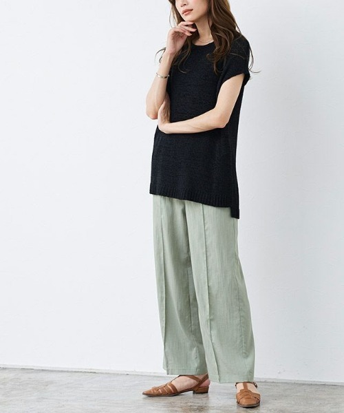 HAKURO（イグレティーク）リネンコットンパンツ新品 HAKURO（イグレティーク）リネンコットンパンツ新品