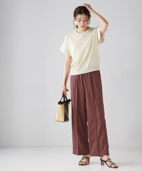 joie de vivre パンツ バルーンパンツ｜BIGI online store - ビギ オンラインストア