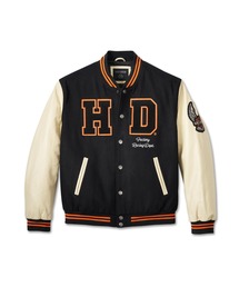 【稀少】30〜50's スポーツジャケット Special Harley Davidson コート ジャケット 120周年記念バーシティ
