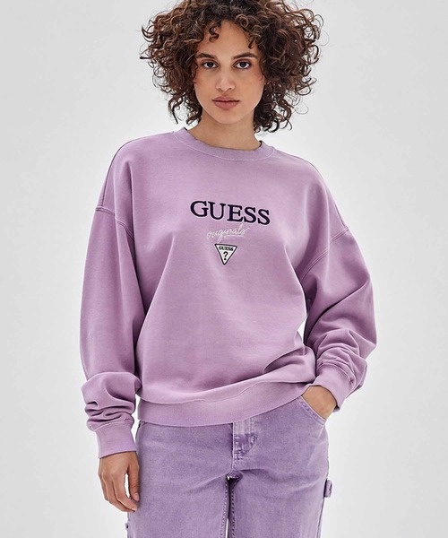 GUESS トレーナー スウェット GUESS/ゲス GO BAKER LOGO